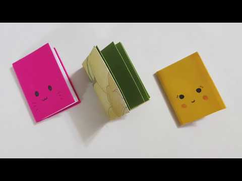 DIY MINI NOTEBOOKS ONE SHEET OF PAPER | DIY Back to School