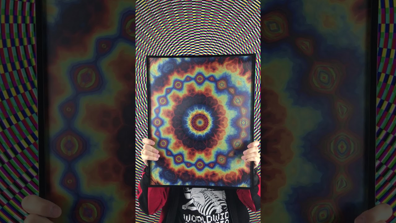 “Mandala Universe” Mandala Art by Fraktality