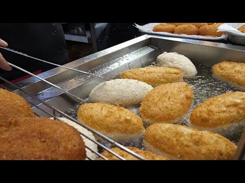 Jiggle Cake Making From 100 Eggs. Japanese  Street Food.