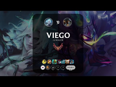 Viego Jungle vs Fiddlesticks - KR Grandmaster Patch 12.23