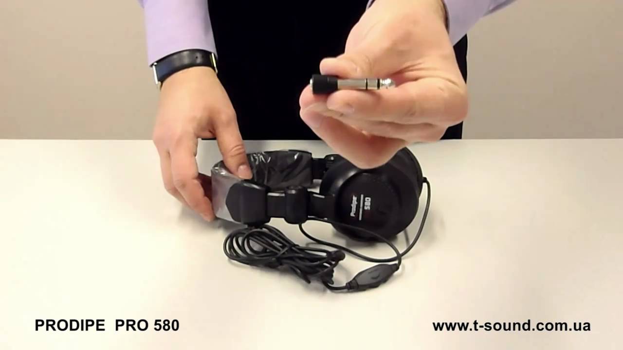 video Tai nghe DJ Prodipe Pro 580 Closed Back Studio Headphones chính hãng 0