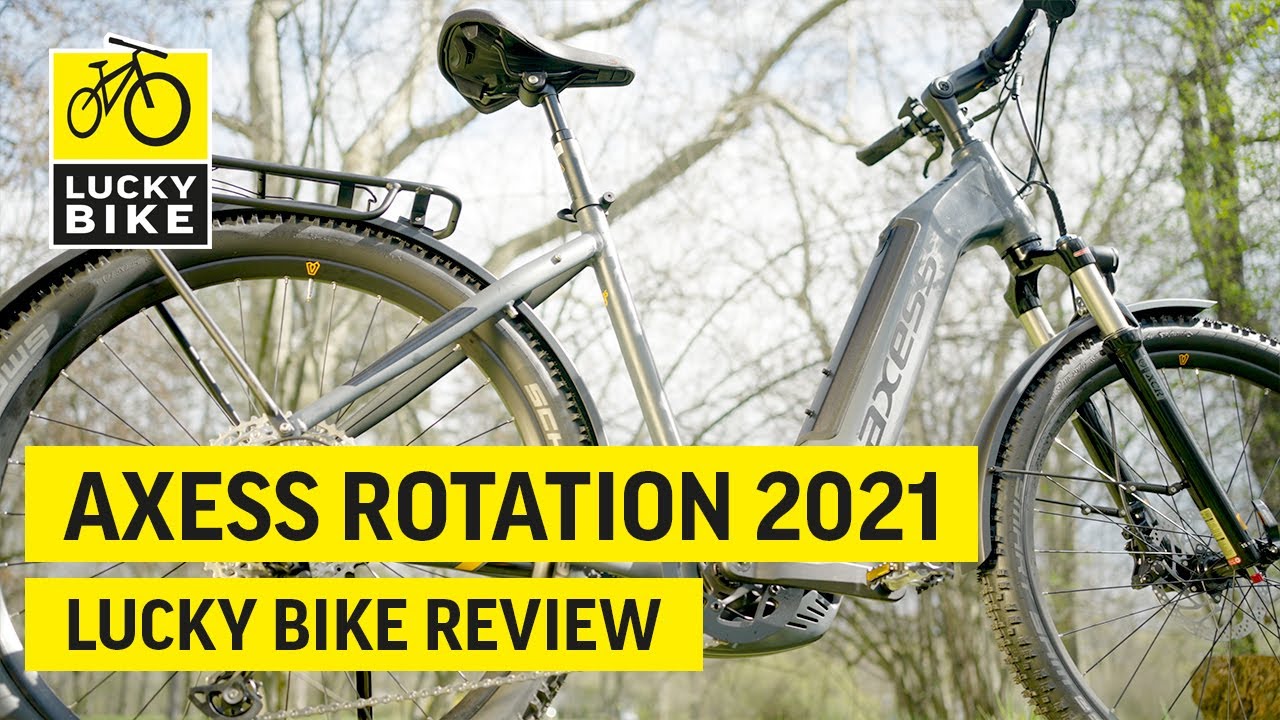 Axess Rotation 2021 | Modernes City E-Bike & E-Mountainbike Hybrid für deine nächste Tour