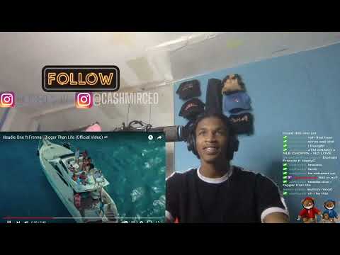 Headie One ft Frenna - Bigger Than Life (Official Video) 🇳🇱 (DREAM LIVE REACTION) 🔥 OR 💩 ??