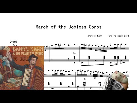Arbetlose-Marsch / March of the Jobless Corps [Accordion Sheet Music]