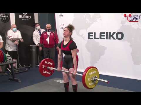 Khatia Khurtsilava - 8th Place 332.5kg Total - 69kg Class 2021 IPF World Women's Classic
