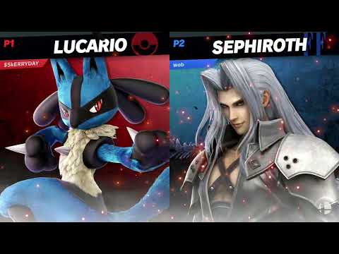 SMB | Zaeniel (Lucario, Samus) vs B3 | wobuff (Sephiroth, Pyra & Mythra) - LR3 - RofL#14 Singles