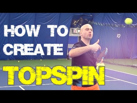 Hit a Better Topspin using this AWESOME TRICK
