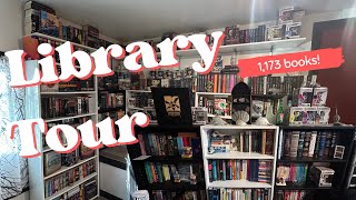 Download lagu LIBRARY TOUR📚 | my 1,000  book collection! 💕 mp3