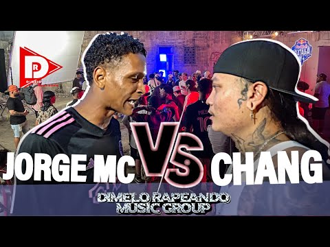 CHANG VS JORGE MC BATALLAS DE GALLOS VENEZUELA VS REPÚBLICA DOMINICANA Dímelo Rapeando Freestyle