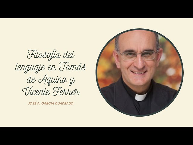 Vídeo relacionado con Hacia una semántica realista: filosofía lenguaje S. Vicente Ferrer: La Filosofia del Lenguaje de San Vicente Ferrer (Colección filosófica)