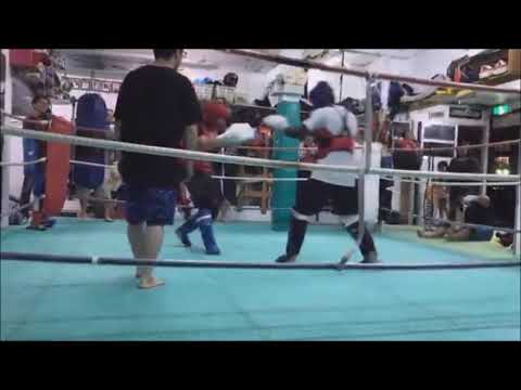 鹿児島キックボクシング交流スパーリング