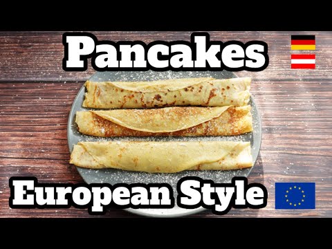 How to make the tastiest PANCAKES - European Style (Austria and Germany)