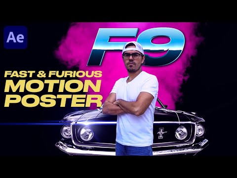 F9 (Fast and Furious 9) Motion Poster Tutorial
