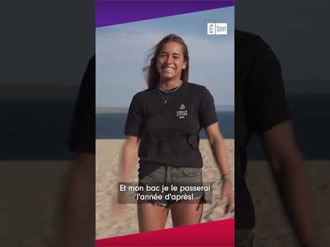 Extreme Kitesurfing with World Champ Camille Losserand in Tarifa