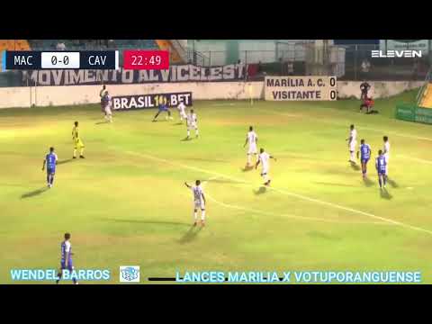 Lances Marilia x Votuporanguense A3 Paulistão