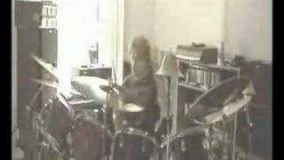 Running on Three by Brand X drums played by Joe Van Camp