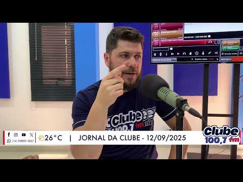 Jornal da Clube - 15/09/2025 - Edição do Almoço