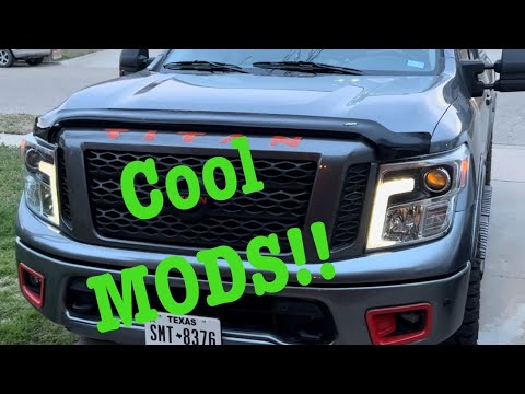 Nissan Titan Pro 4X MODS part 2