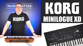 Video thumbnail for Korg Minilogue XD Hybrid Analog & Digital Keyboard Synthesizer Demo by Music Matter