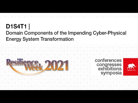 Resilience Week 2021: Energy System Transformation Panel | Event Recording