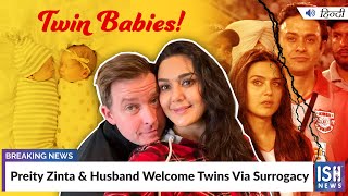 Preity Zinta & Husband Welcome Twins Via Surrogacy