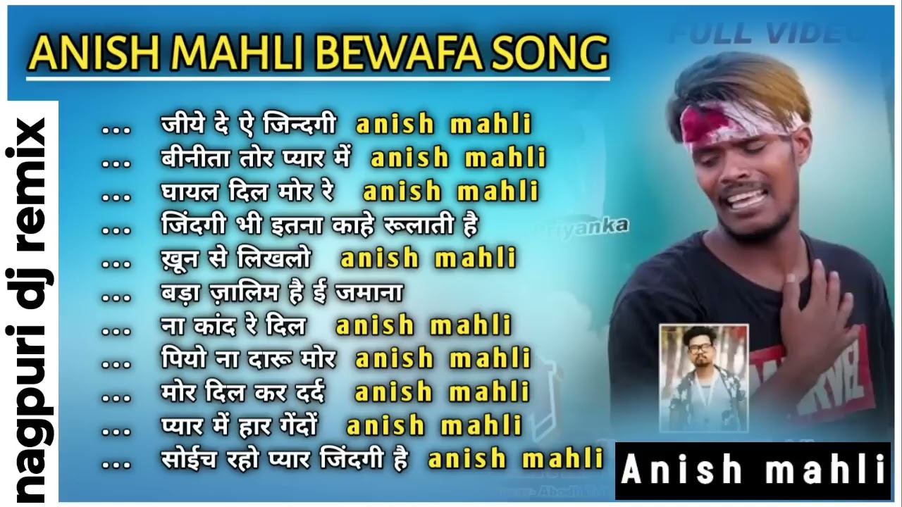 best bewafa Anish mahli new nagpuri sad songs 2024 #anishmahli | nagpuri bewafa sad song video