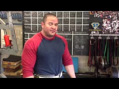 Mark Bell raw deads and new exercises