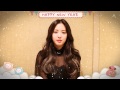 Apink Na Eun 2015 Happy New Year message.