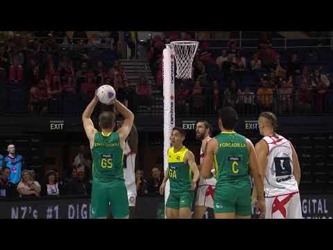 Australia men beat England men 29-20 in match 1 clash! | Fast 5 Netball World Series 2022