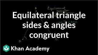 Equilateral Triangle Sides and Angles Congruent