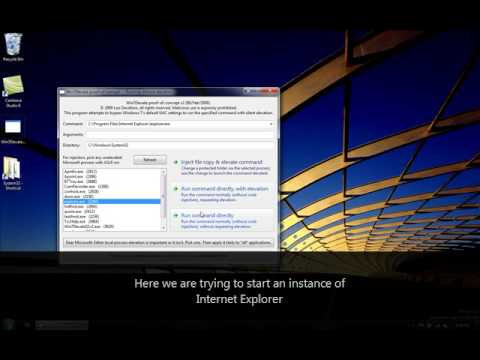 Windows 7 UAC flaw