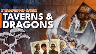 Unboxing The Green Dragon and Tavern Kit From Steamforged Games