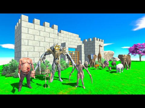 MAMMALS ENEMIES attack KING SCOURGE ARBS Animal Revolt Battle Simulator