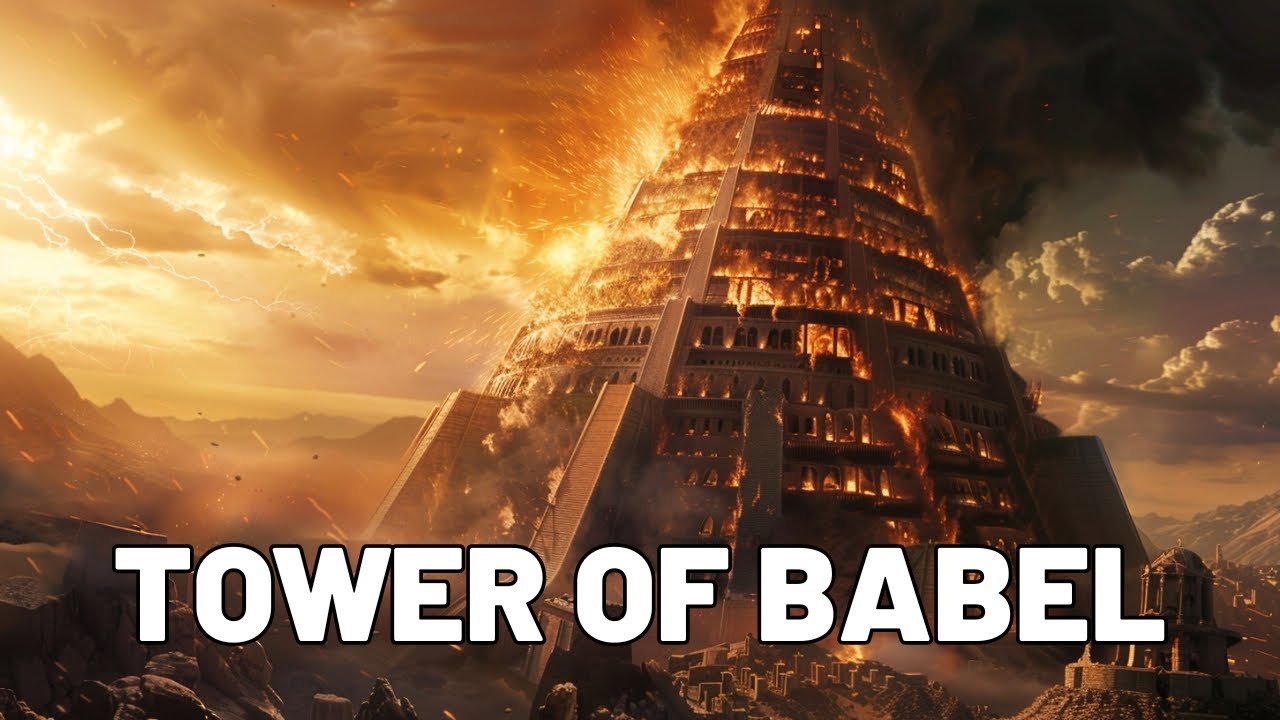 The Tower of Babel DESTROYED by God | Bible Stories