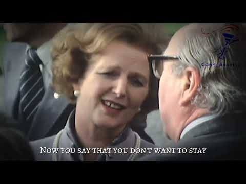 "We love you, Mrs. Thatcher!" - Irish Song