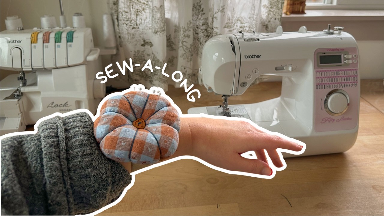 making a wrist pin cushion | easy sewing tutorial