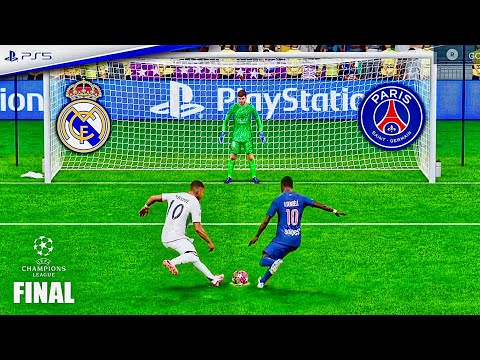 REAL MADRID vs PSG🔥MBAPPE vs DEMBELE - FC 25 PENALTY SHOOTOUT
