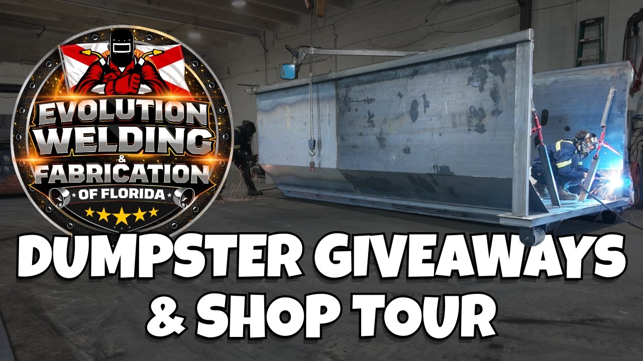 ¡Entre bastidores en Evolution Welding & Fabrication + ¡Sorteo de contenedores de basura GRATIS!