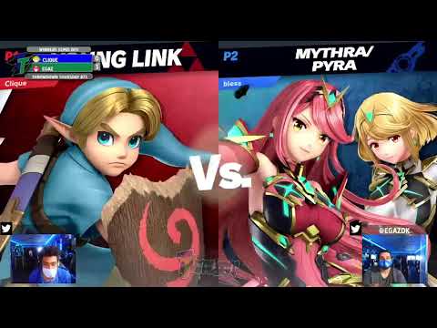 Throwdown Thursday #73: Clique (Young Link) VS Egaz (Mythra/Pyra) Winners Semi-Finals