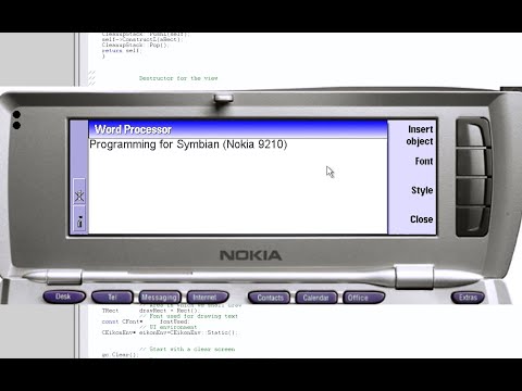 How-to: Symbian C++ programming (Nokia 9210 Communicator)