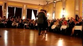 Alica Pons & Juan Carlos Suarez dance tango at Milongueando Festival in August, 2010.