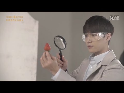 160121 Zhang yixing Lay @ Clarisonic China Photoshoot Behind the Scenes