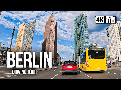 BERLIN, Deutschland 🇩🇪 Europas mächtigste Hauptstadt | 4K Driving Tour