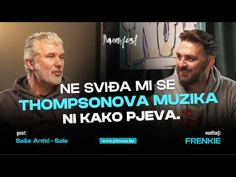 Saša Antić - TBF: Ne sviđa mi se Thompsonova muzika ni kako pjeva