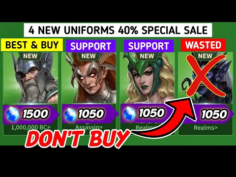Don't Buy This Uniforms | 40% Special Uniform Sale | Marvel Future Fight - MFF HINDI INDIA