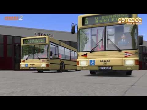 Omsi 2 - Omnibus-Simulator  Launch Trailer [Deutsch] [HD] [games.de]