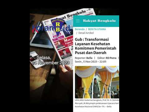 Top News Koran RB, Selasa, 14 November 2023