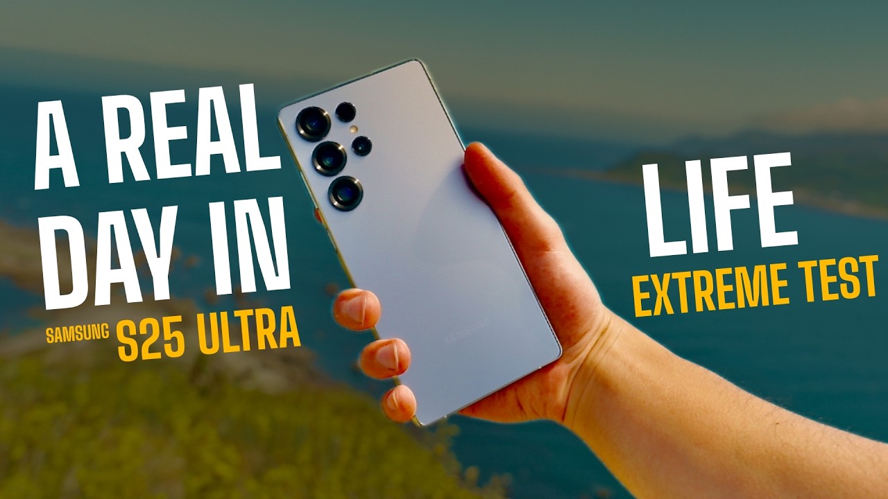 Samsung S25 Ultra Extreme Test! - A Real Day in Life