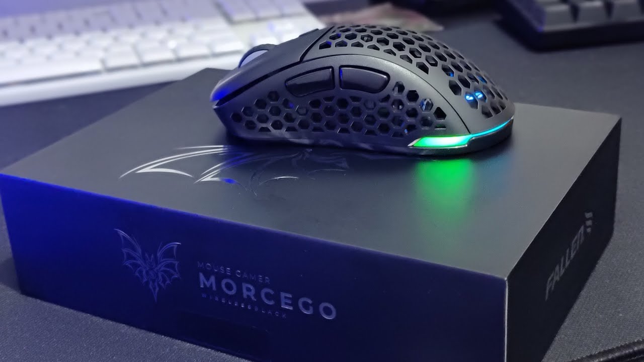 Me decepcionei?! Mouse Gamer Fallen Morcego Wireless Preto