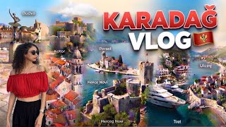 KARADAĞ VLOG🇲🇪 (detaylı tüm) Budva, Kotor, Tivat, Perast, Herceg Novi, Ulcinj #k